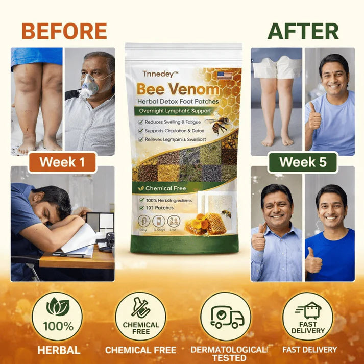 MD Bee Venom Detox & Slim Foot Patches 🐝🌿👣